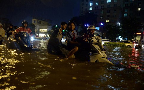 Chiều tối nay, Sài Gòn có thể mưa to