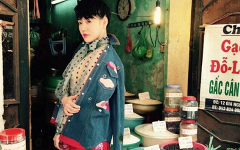 Ngôi sao Đài Loan khoe ảnh rong chơi trên phố cổ Hà Nội