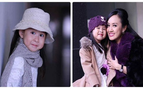 Ngắm công chúa nhỏ siêu đáng yêu của BTV Hoài Anh