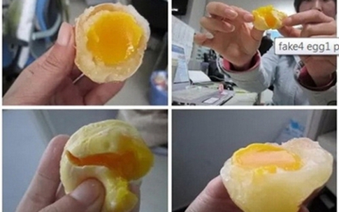 Công nghệ làm giả trứng, thịt, cá… của Trung Quốc