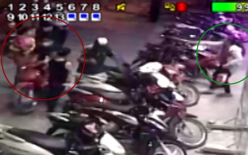 Tóm gọn 2 chị em ruột trộm xe máy ở siêu thị Big C Huế