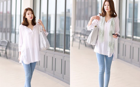 Quý cô công sở học cách diện áo sơ mi đẹp "miễn chê"