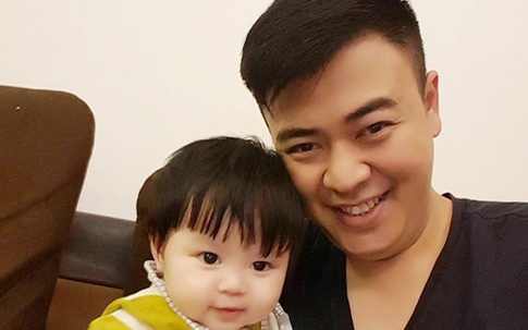 MC Tuấn Tú khoe con trai bụ bẫm