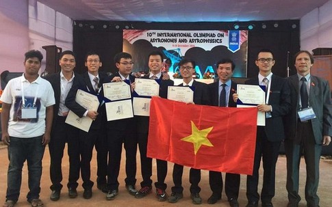 Việt Nam giành HCB Olympic quốc tế về Thiên văn học và Vật lý thiên văn