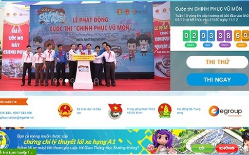Bộ Giáo dục yêu cầu dừng cuộc thi Chinh phục Vũ Môn