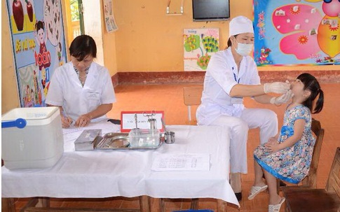 Sẽ thay thế vaccine bại liệt 3 týp bằng vaccine 2 týp