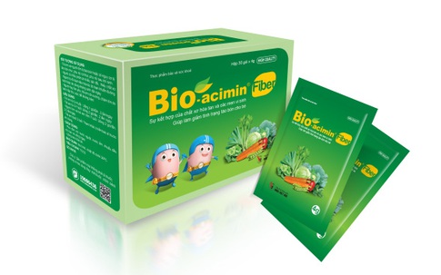 Bio-acimin ra mắt sản phẩm đặc chế dành riêng cho trẻ táo bón