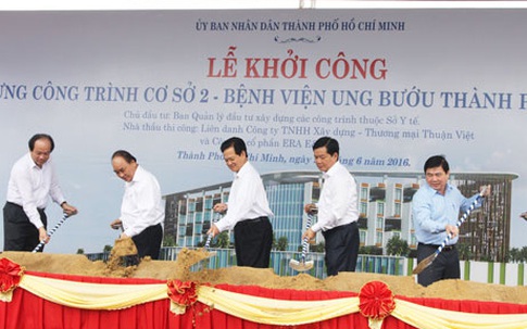 TP Hồ chí minh: Khởi công xây dựng cơ sở 2 Bệnh viện Ung Bướu