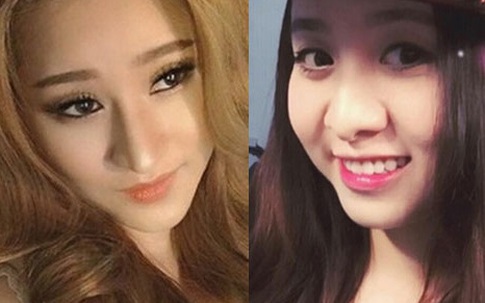 Cận cảnh nhan sắc 2 người vợ hotgirl bị giấu nhẹm dậy sóng showbiz
