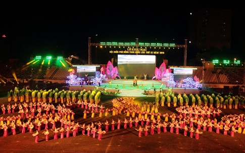 Mãn nhãn đêm Khai mạc Hội khỏe Phù Đổng lần thứ IX