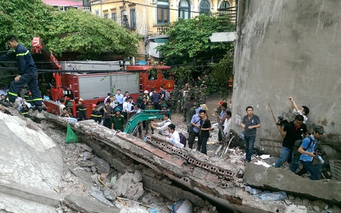 Đề xuất khởi tố hình sự vụ sập nhà ở phố cổ Hà Nội