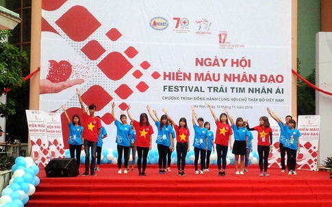 Ngày Hội hiến máu nhân đạo – Festival Trái tim nhân ái năm 2016