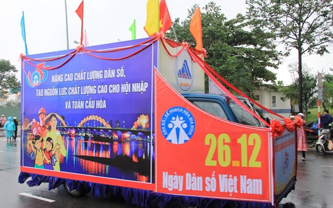 Đà Nẵng mít-tinh kỷ niệm 55 năm Ngày Dân số Việt Nam