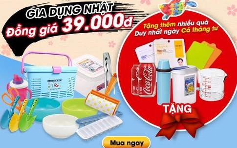 Thật mà như đùa: mua sắm nhận quà nhân ngày Cá Tháng Tư!