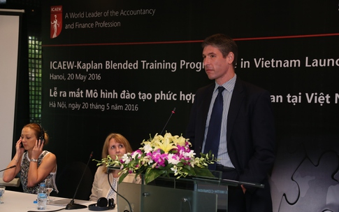 Ra mắt mô hình đào tạo phức hợp ICAEW-Kaplan trong lĩnh vực tài chính, kế toán