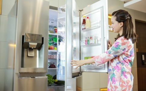 5 mẹo thú vị cho tủ lạnh sạch khuẩn của hot mom Minh Trang