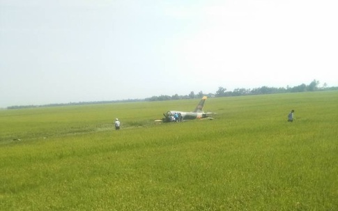 Máy bay quân sự rơi ở Phú Yên, một phi công đã hi sinh