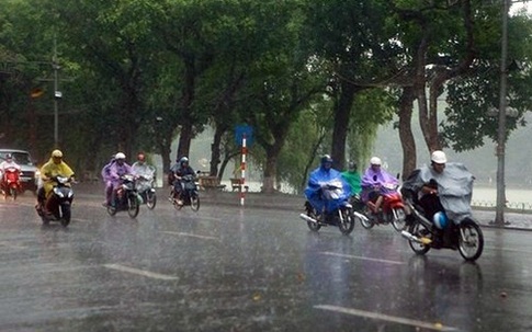 Chiều nay, mưa rét tấn công Hà Nội