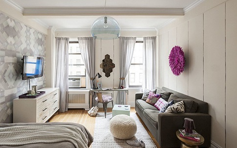 Căn hộ 20 mét vuông vẫn sang chảnh như biệt thự đắt giá