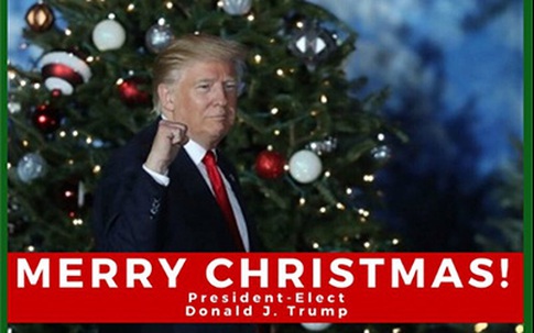 Vợ chồng Trump đón Giáng sinh ở thánh đường từng tổ chức hôn lễ