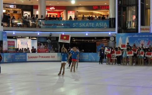 Vinpearl Land đưa HCV đầu tiên tại Giải trượt băng Châu Á về cho thể thao Việt Nam