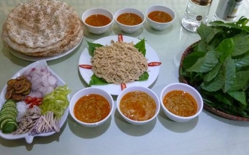 Độc đáo món gỏi cá nhệch ở Ninh Bình