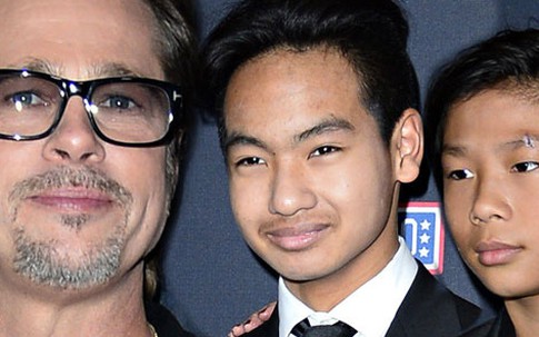 Pax Thiên, Maddox bỏ về trong buổi gặp Brad Pitt