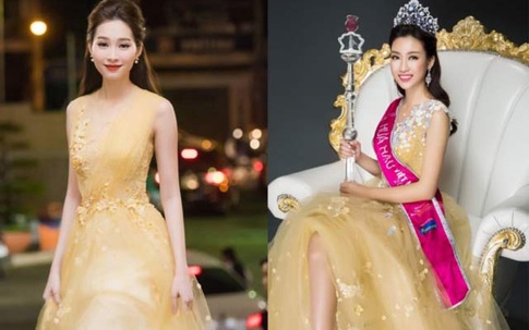 HH Mỹ Linh và HH Thu Thảo đẹp bất phân thắng bại khi đụng váy