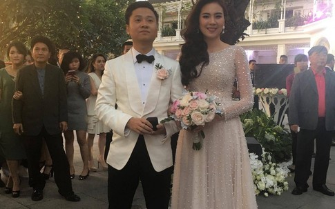 Những hình ảnh đầu tiên trong đám cưới hoành tráng của "cô gái thời tiết" Mai Ngọc