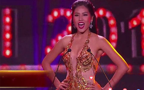 Nguyễn Thị Loan "đốt mắt" với  bikini ở đêm bán kết Miss Grand International