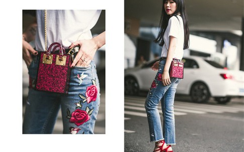 Diện toàn đồ cơ bản nhưng các quý cô Châu Á nhìn vẫn cứ chất mê