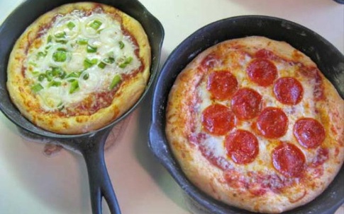 Làm Pizza đơn giản không cần lò nướng