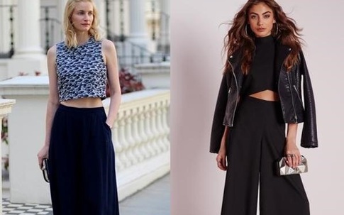 Quần culottes nên mix với kiểu giày nào?