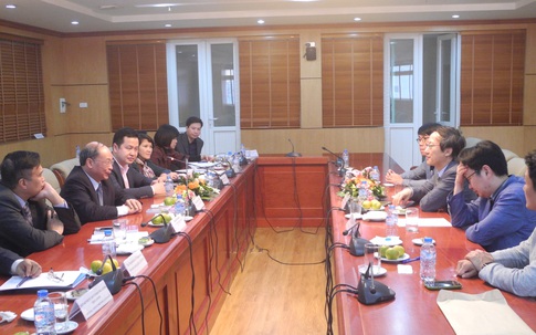 Lãnh đạo Tổng cục DS-KHHGĐ tiếp đoàn Đại học Y tế Công cộng Hàn Quốc