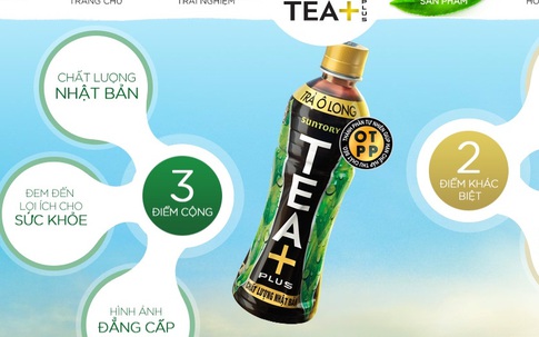 Trà Ô long Tea plus chất lượng Nhật Bản, nguyên liệu Trung Quốc?