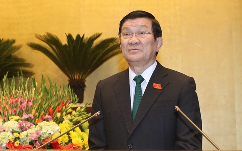 Ông Trương Tấn Sang được miễn nhiệm chức danh Chủ tịch nước