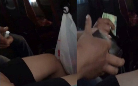 Thanh niên xăm trổ cầm bơm kim tiêm dính máu “xin tiền” khách