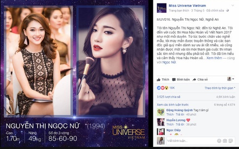Hot girl Nghệ An bất ngờ lọt top Ảnh online Hoa hậu hoàn vũ VN