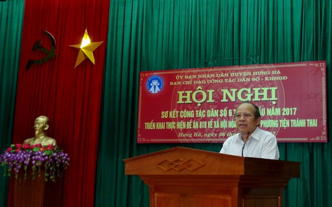 Thái Bình: Đẩy mạnh công tác truyền thông hưởng ứng ngày Dân số Thế giới 11/7