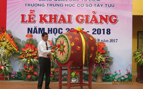 Hàng vạn học sinh quận Bắc Từ Liêm nô nức tựu trường đón năm học mới