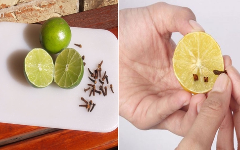 Mẹo "rẻ bèo" đuổi ngay cả đàn muỗi trong nhà chỉ với một quả chanh