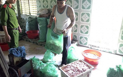 Đà Nẵng: Phát hiện lò mỡ heo không rõ nguồn gốc