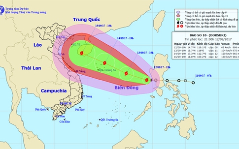 Hải Phòng chuẩn bị ứng phó siêu bão số 10
