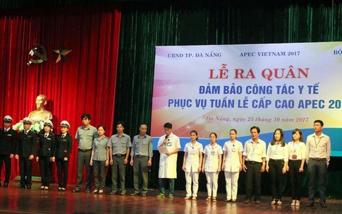 Bộ Y tế phối hợp với UBND TP Đà Nẵng ra quân đảm bảo công tác y tế phục vụ APEC