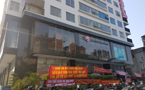 Hà Nội: Chủ đầu tư chung cư Capital Garden chây ỳ chuyện phòng cháy?