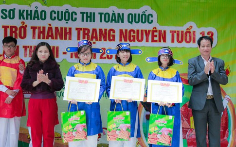 Học sinh Hà Nội hào hứng với cuộc thi trở thành Trạng nguyên tuổi 13