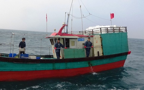 3 tàu cá Trung Quốc vi phạm chủ quyền biển Việt Nam