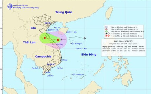 Sự trùng hợp nguy hiểm giữa cơn bão số 4 và cơn bão số 2