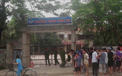 Thuận Thành – Bắc Ninh: Nghi vấn bảo vệ trường THCS Ninh Xá bị sát hại dã man