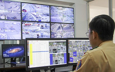 Công an TP HCM có camera định vị, nhận dạng người và xe vi phạm